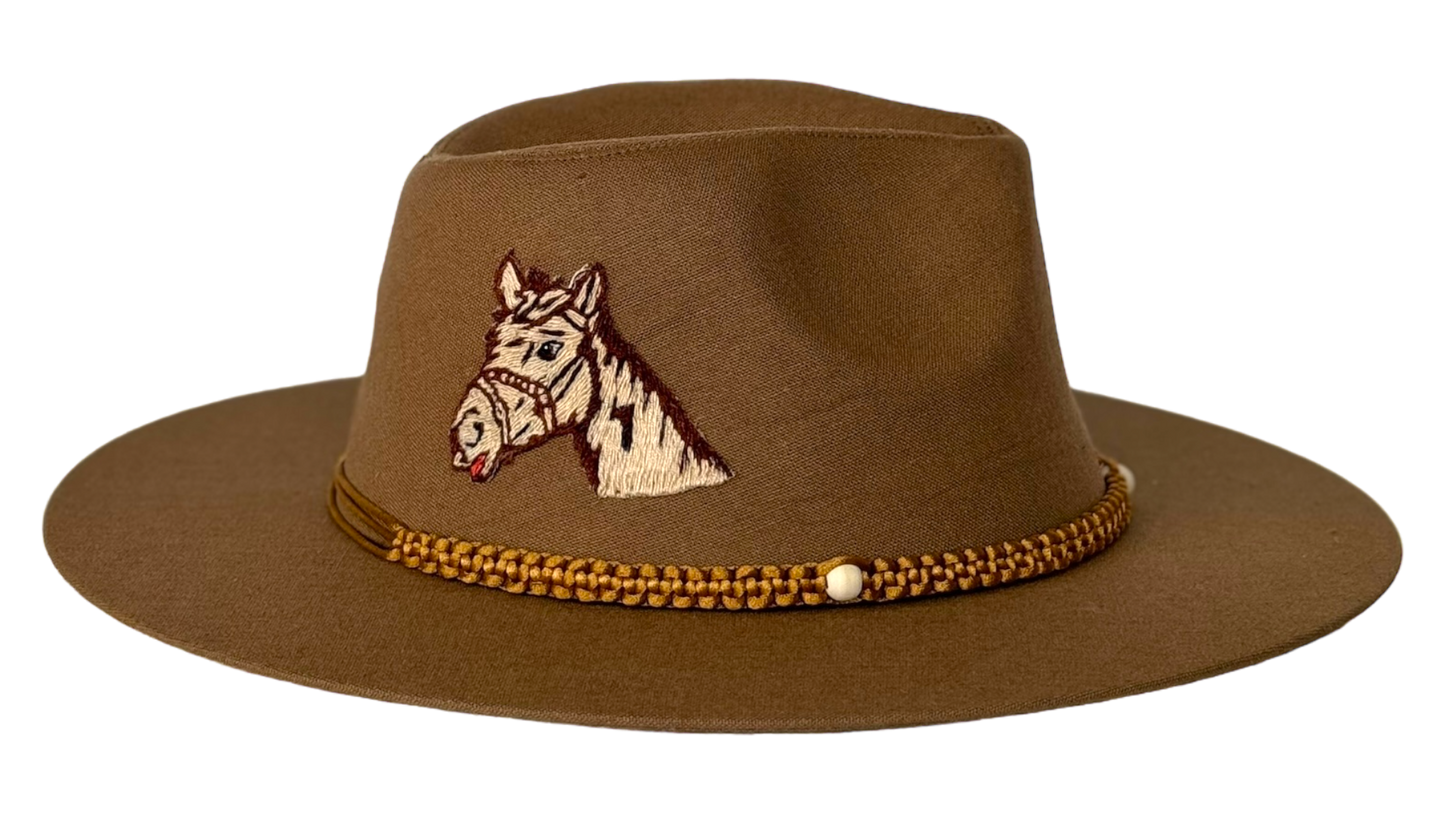 Linen Fedora