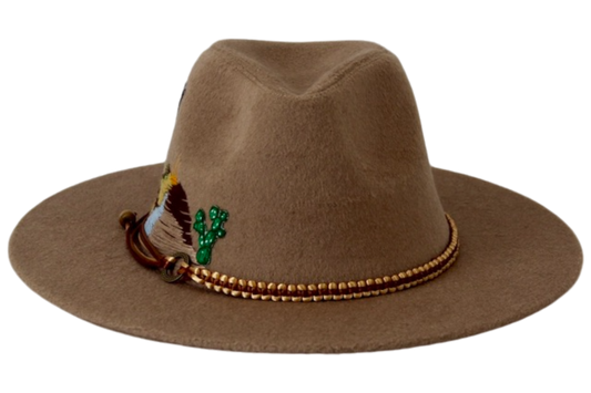 Camel Wool Fedora